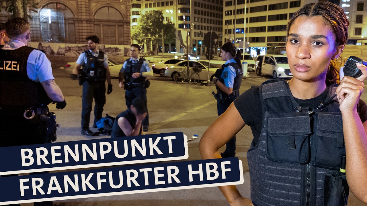 Frankfurt Hauptbahnhof: Drogen, Gewalt & Waffen! Wie krass ist der Job bei der Bundespolizei?
