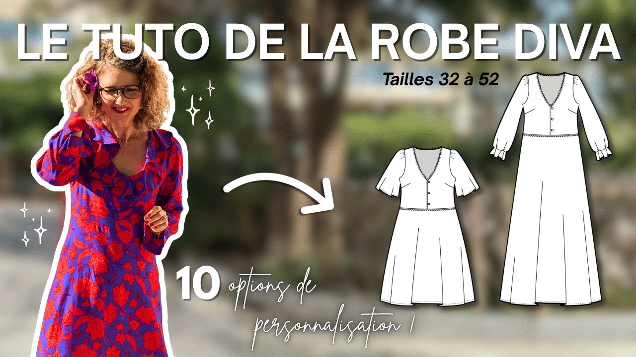 J'apprends &agrave; coudre LA ROBE PARFAITE !
