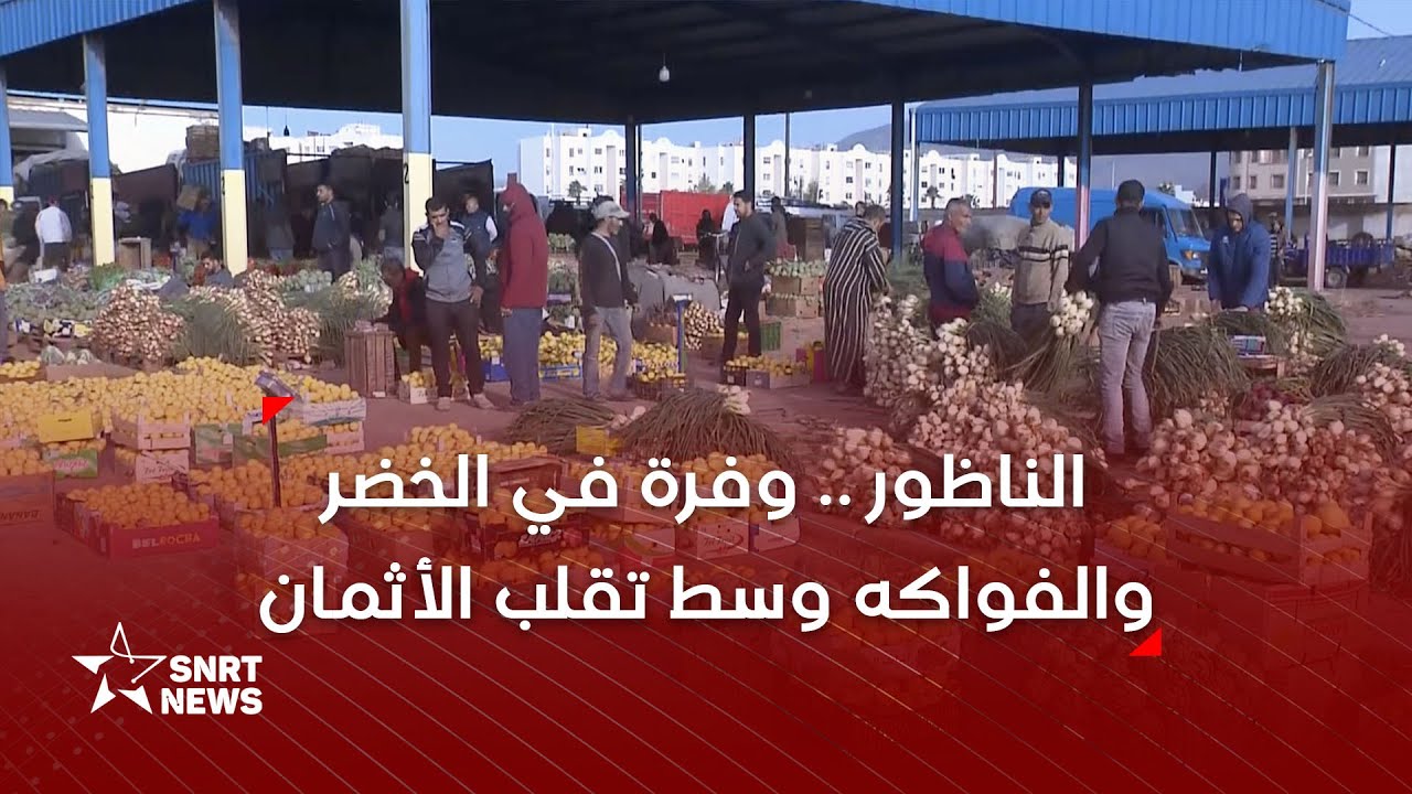 الناظور .. حركية كبيرة بسوق الجملة