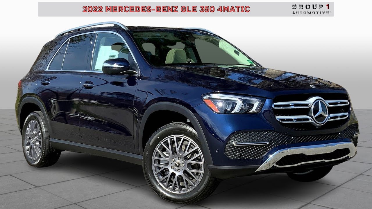 2022 Mercedes-Benz GLE 350 4MATIC SUV | Video Tour with Watson