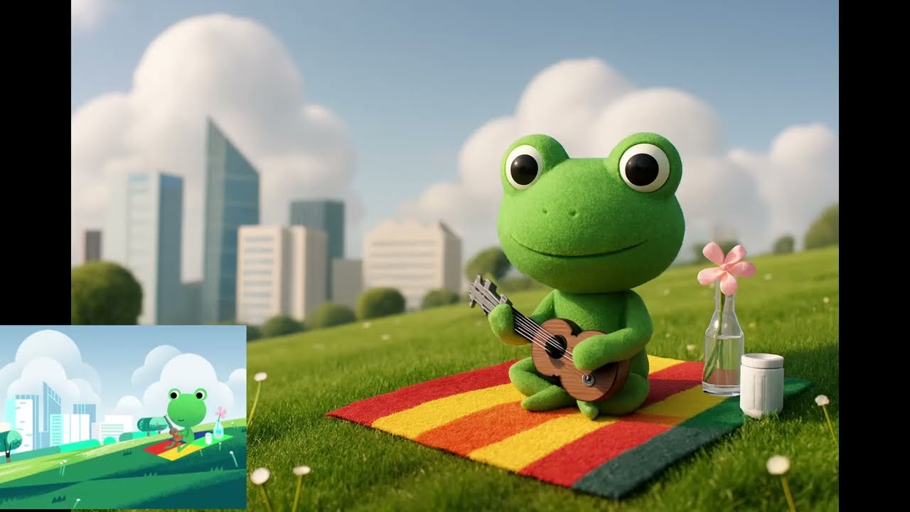 Google Weather Frog #22 - Froggy 3D