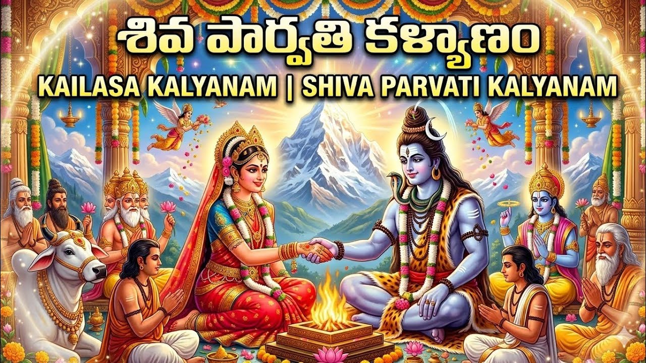 🔱#KailasaKalyanam #ShivaParvatiKalyanam #ShivaKalyanam 🔱