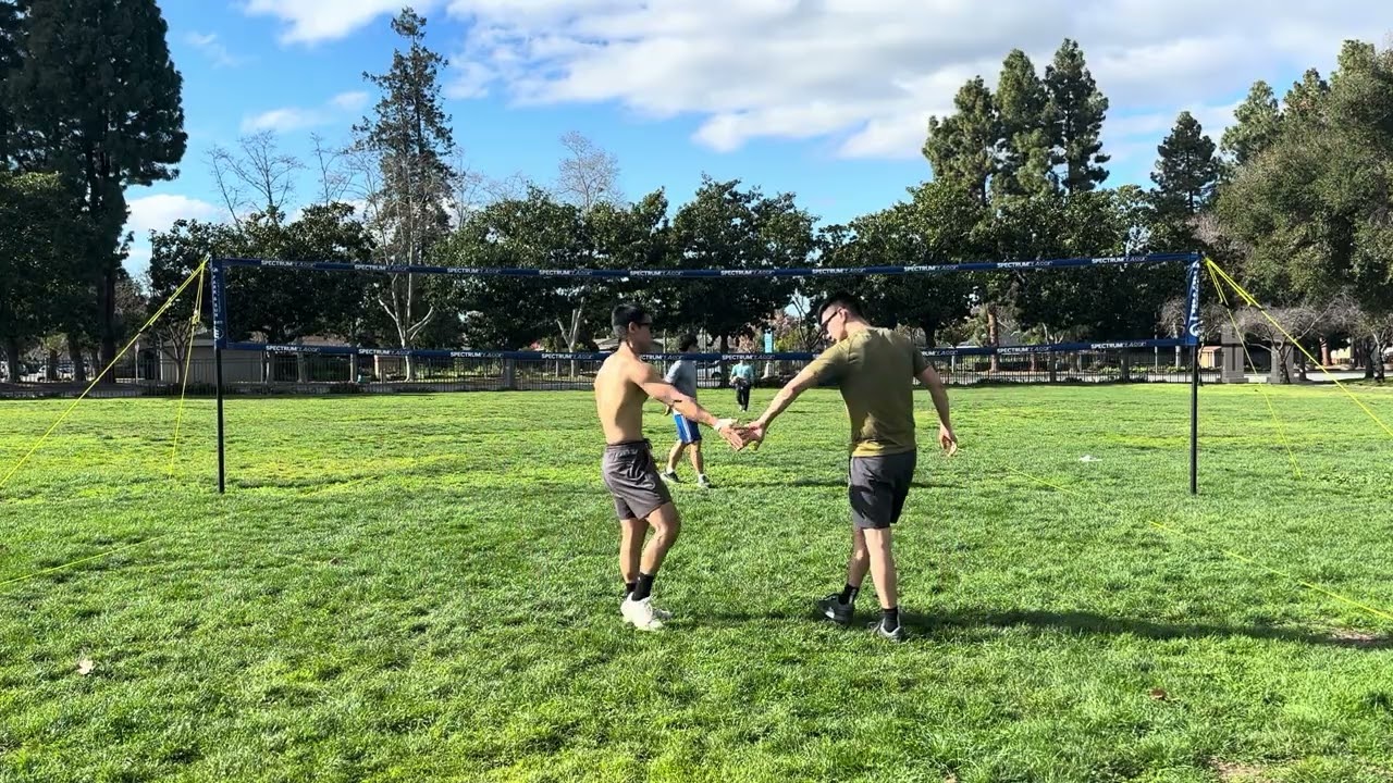 Grass Doubles 2/22 - Chung/Andrew vs Jason/Jared