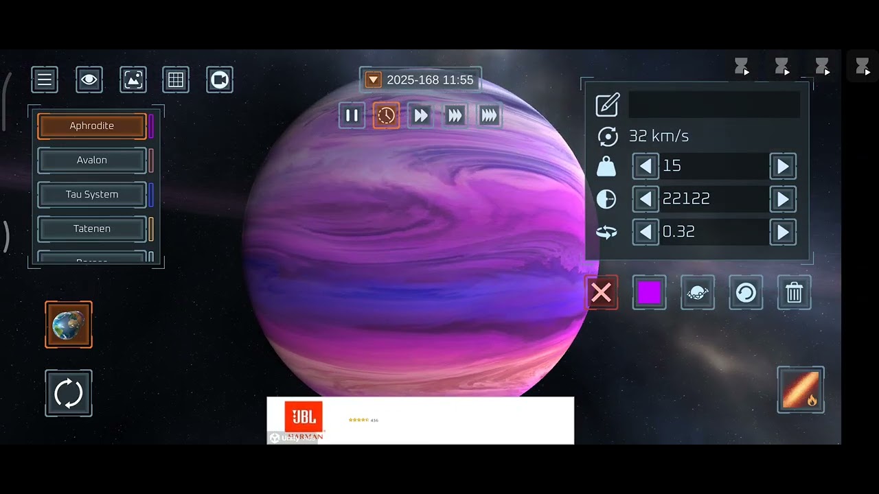 making the systems look like the sun and ofc exploding the sun:)