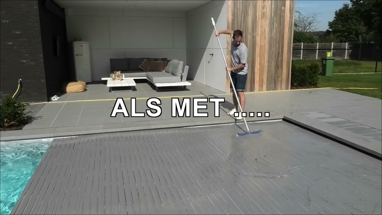 Reinigen rolluik