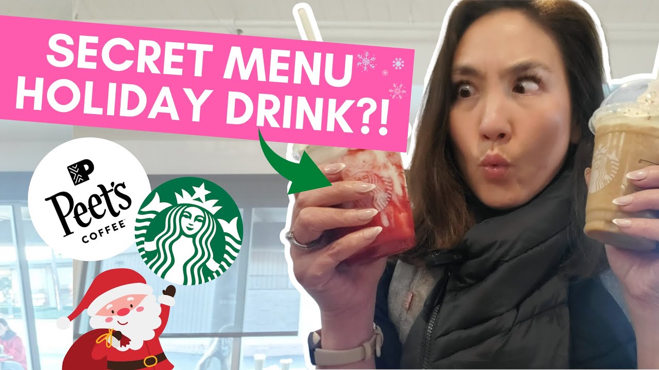 3 Festive Drinks EVERYONE Should Know About - Peet's and Starbucks Holiday Drinks