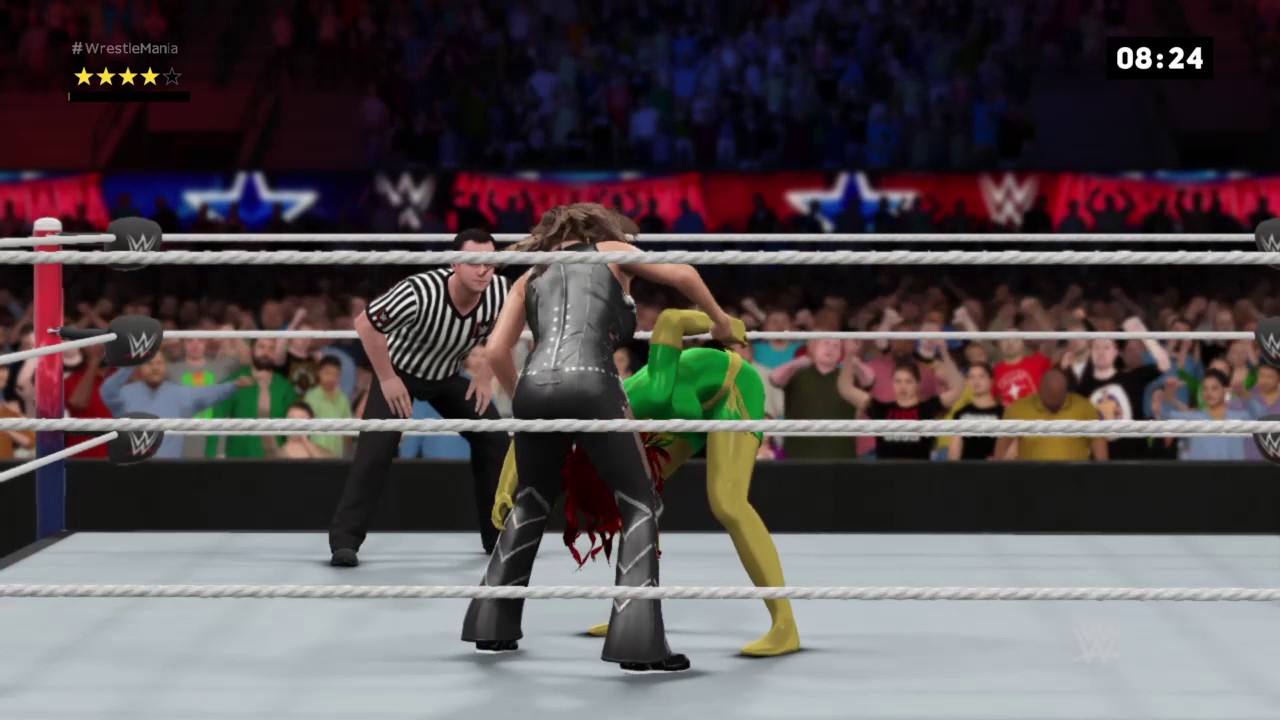WWE 2K17 - Phoenix VS Stephanie McMahon