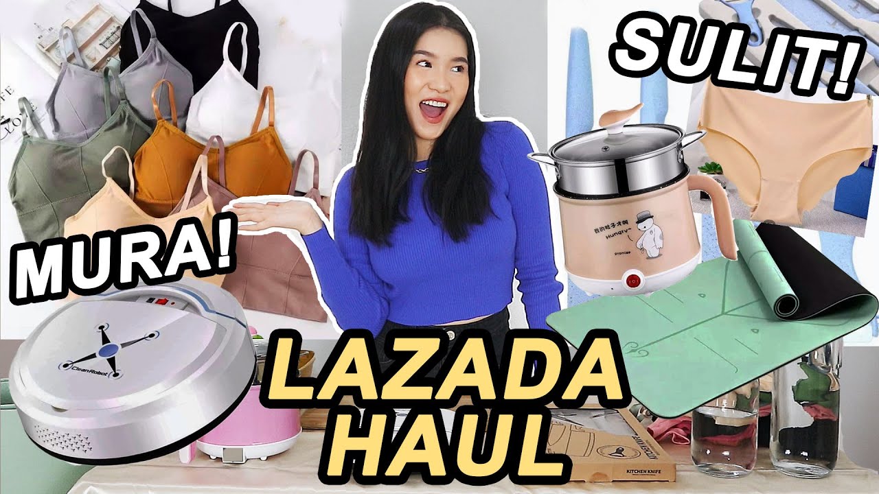 MGA SULIT BILHIN SA LAZADA! FASHION, HOME, WORKOUT ESSENTIALS! #TShopping | Toni Sia