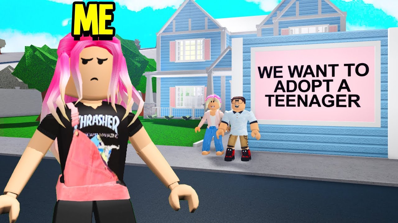 Они усыновляли только подростков... Поэтому я работал под прикрытием! (Roblox Bloxburg)