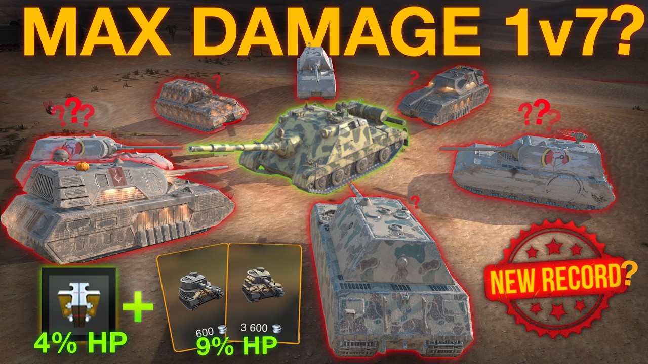 What's the Possible Highest DMG Dealt in WoT BLITZ?