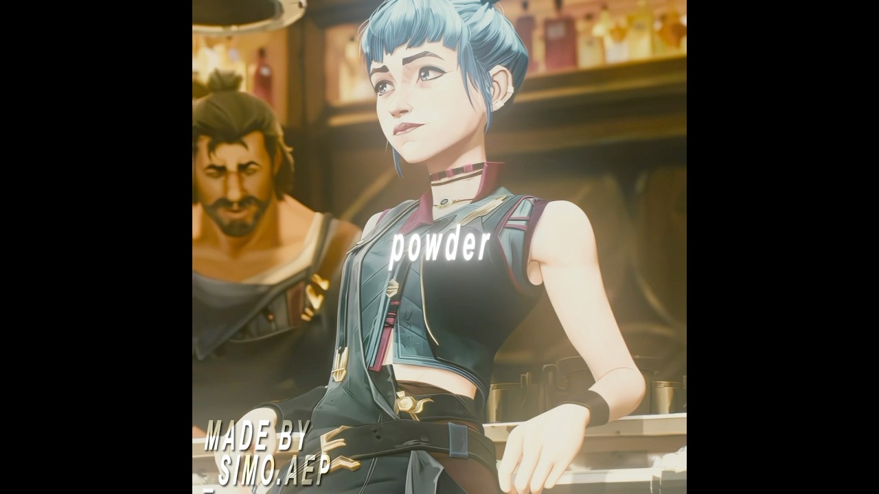 Jinx or powder?? || #arcane #arcaneedits #jinxedit #powder #leagueoflegends #aftereffects #fypシ゚