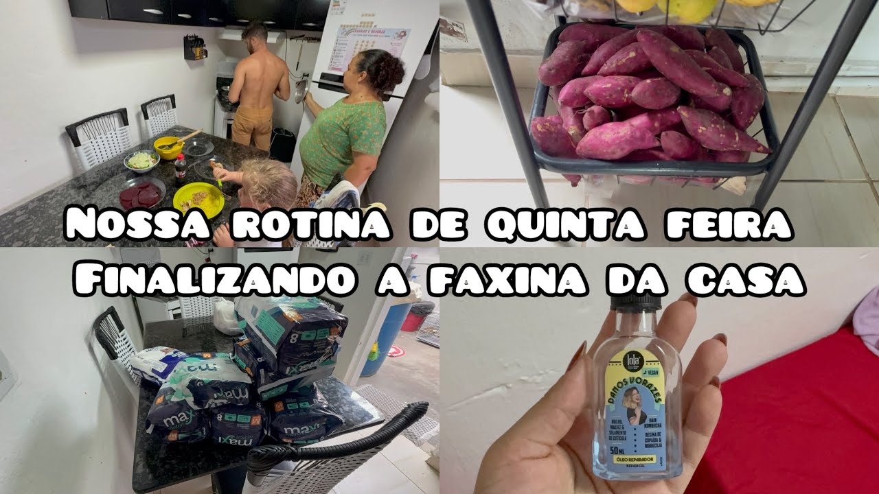 Rotina de quinta feira faxina na cozinha 
