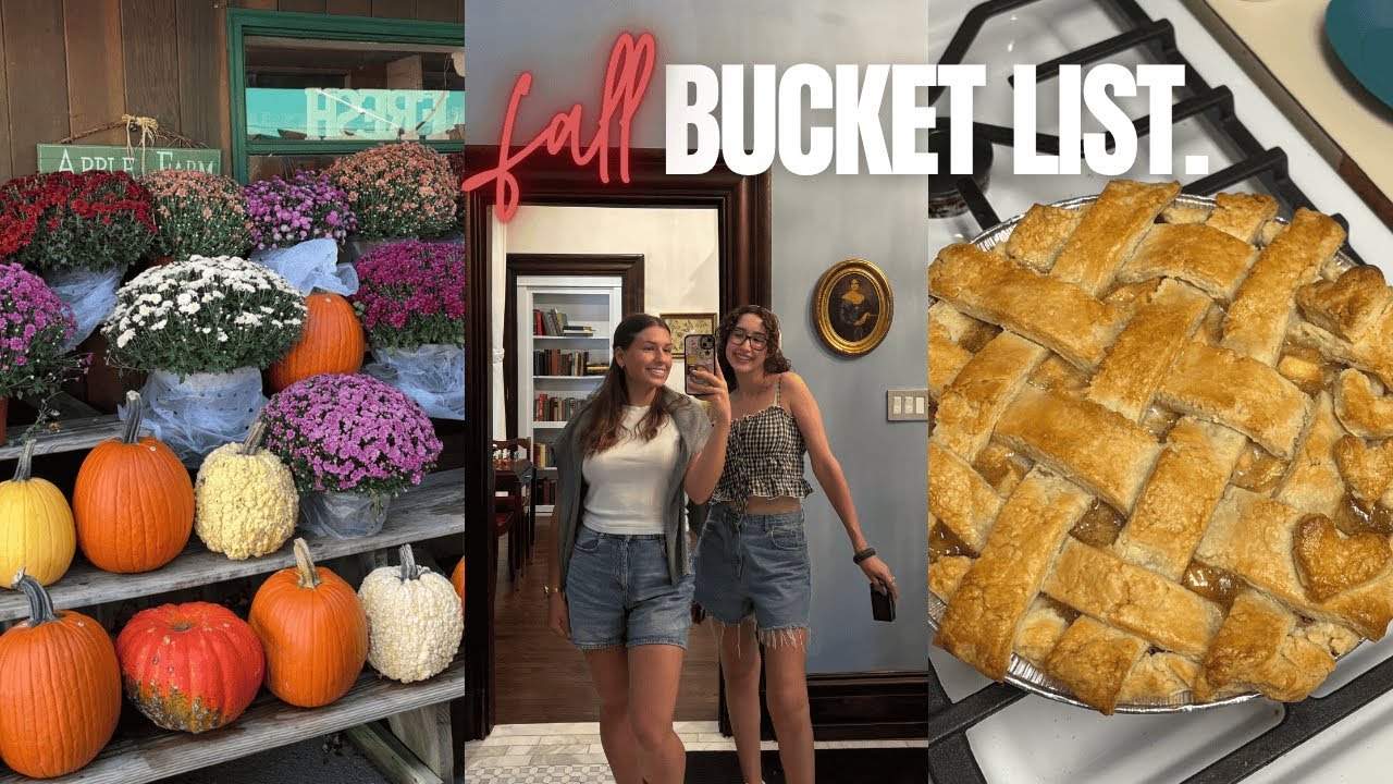 Checking Off My Fall Bucket List | A Vlog