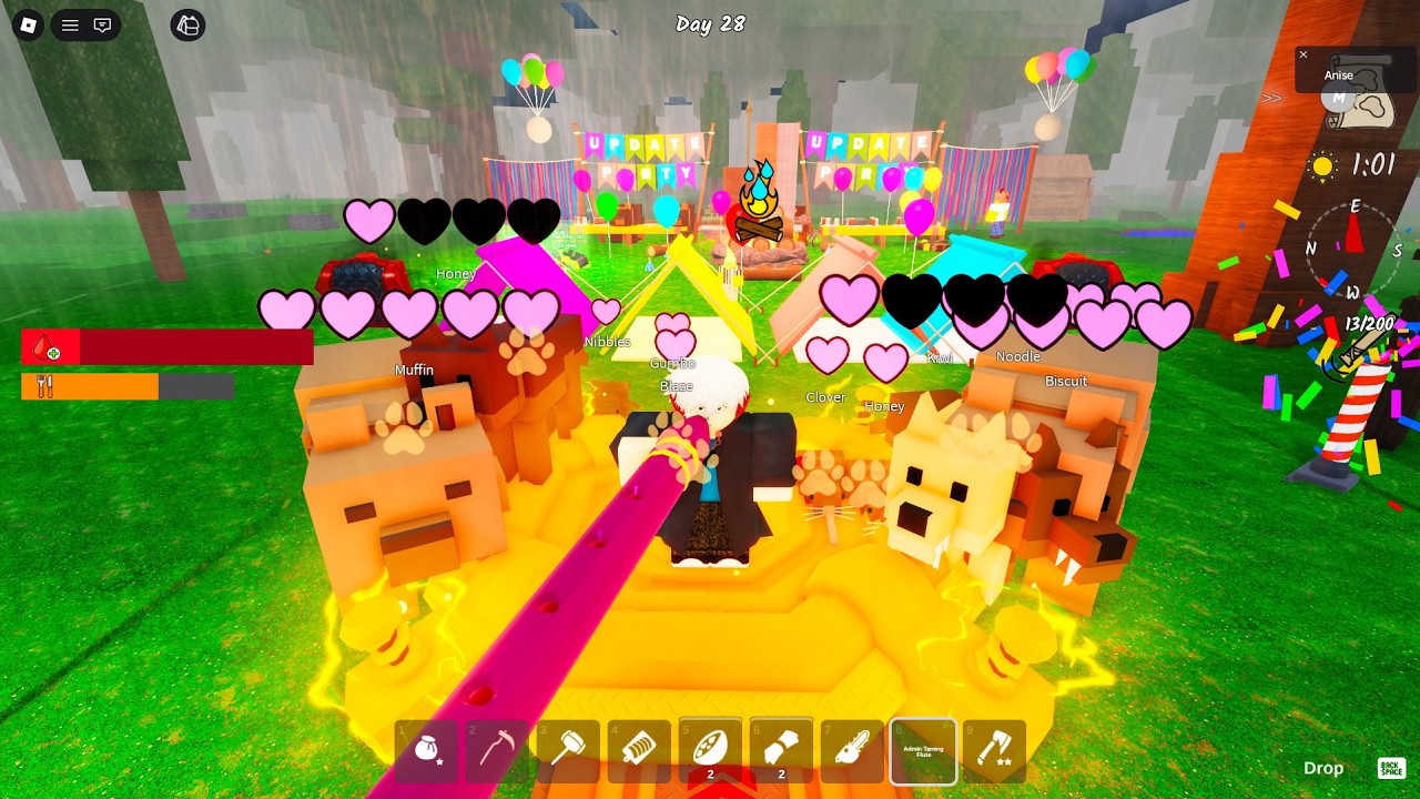 99 Nights in the Forest | UPDATE PARTY🎉[Jungle Biome Part 2]