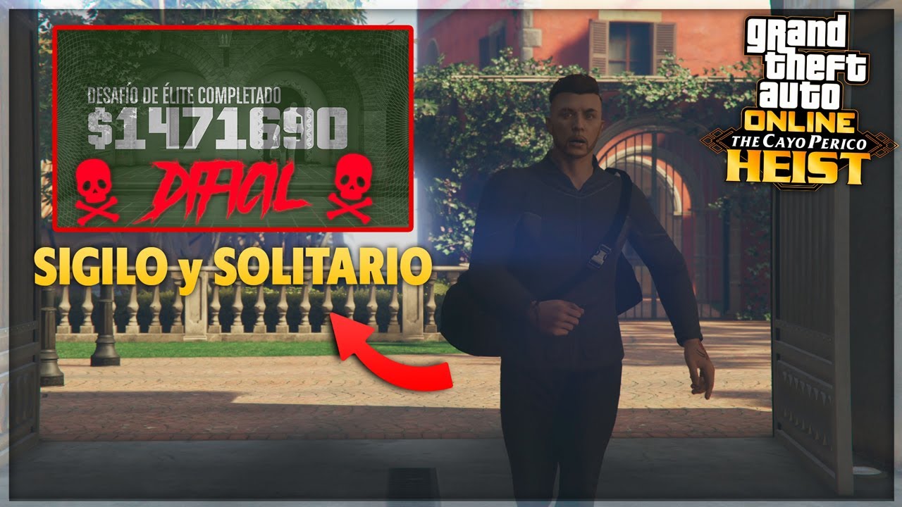 *GUÍA* DESAFÍO de ÉLITE Golpe a Cayo Perico en DIFÍCIL, SIGILO y SOLITARIO - GTA Online
