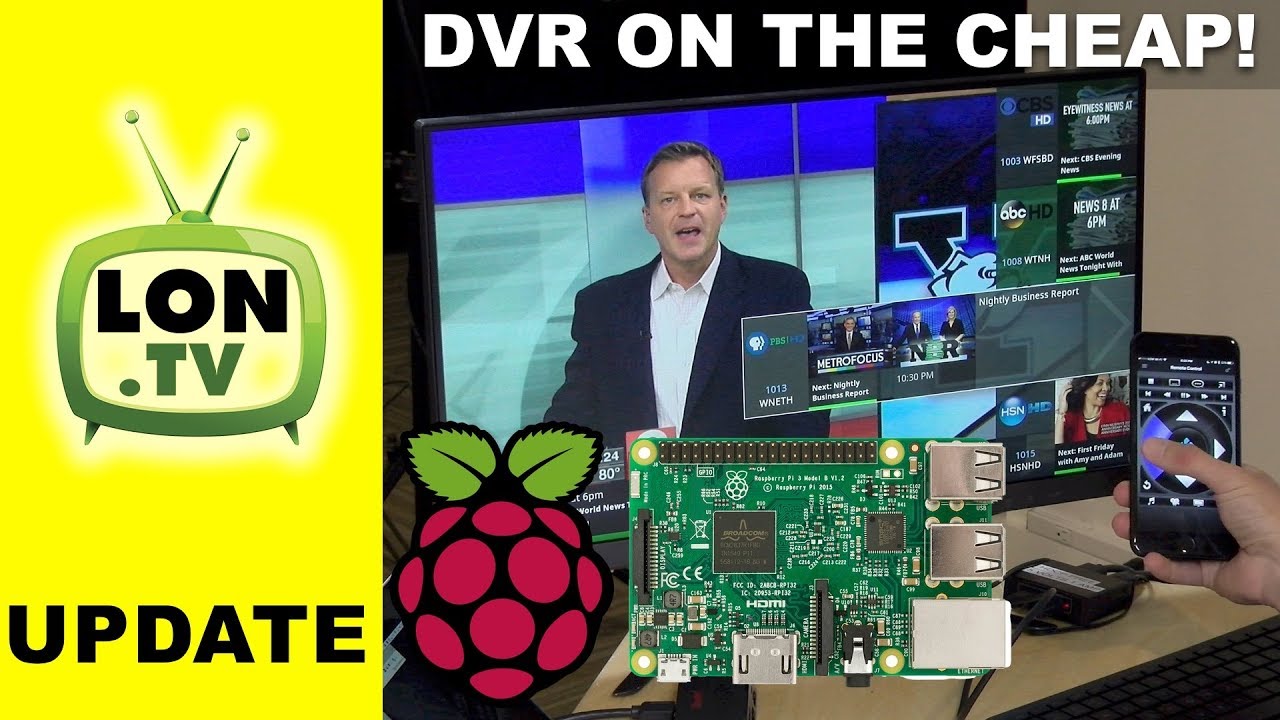 Live TV & DVR on the Raspberry Pi & HDhomerun! Cord Cutting DVR Project Part 3