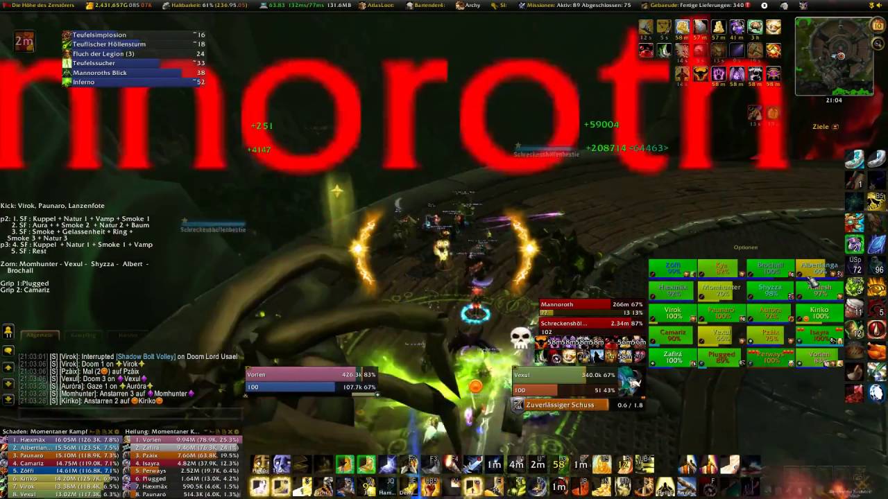 Mannoroth Mythic First Kill - Rewind EU Blackhand