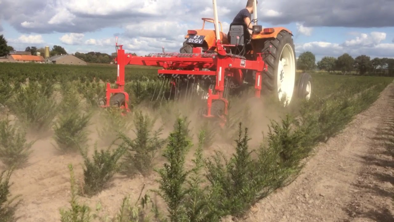 Machines op demodag boomkwekerij 2019