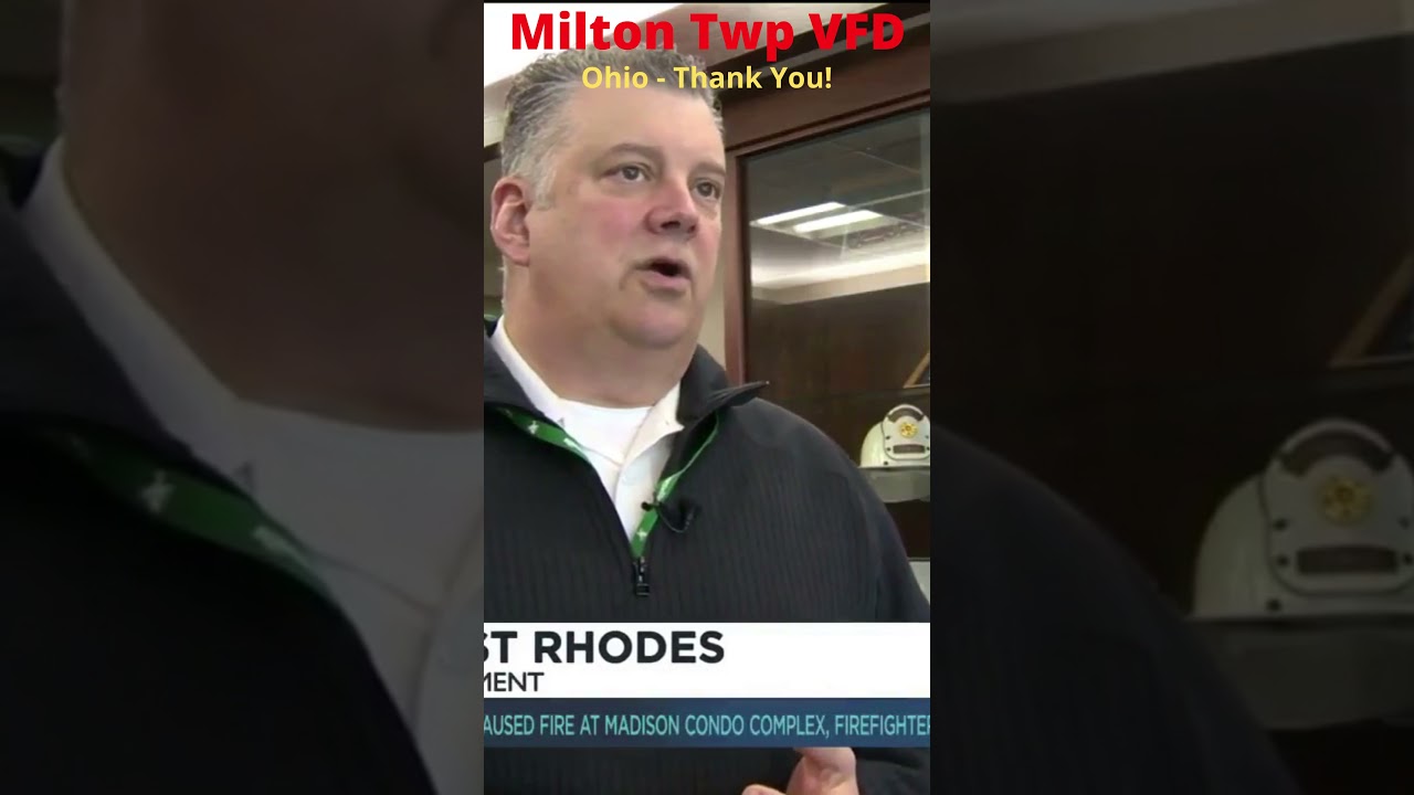 Milton Twp Volunteer Fire Department, Ohio #shorts