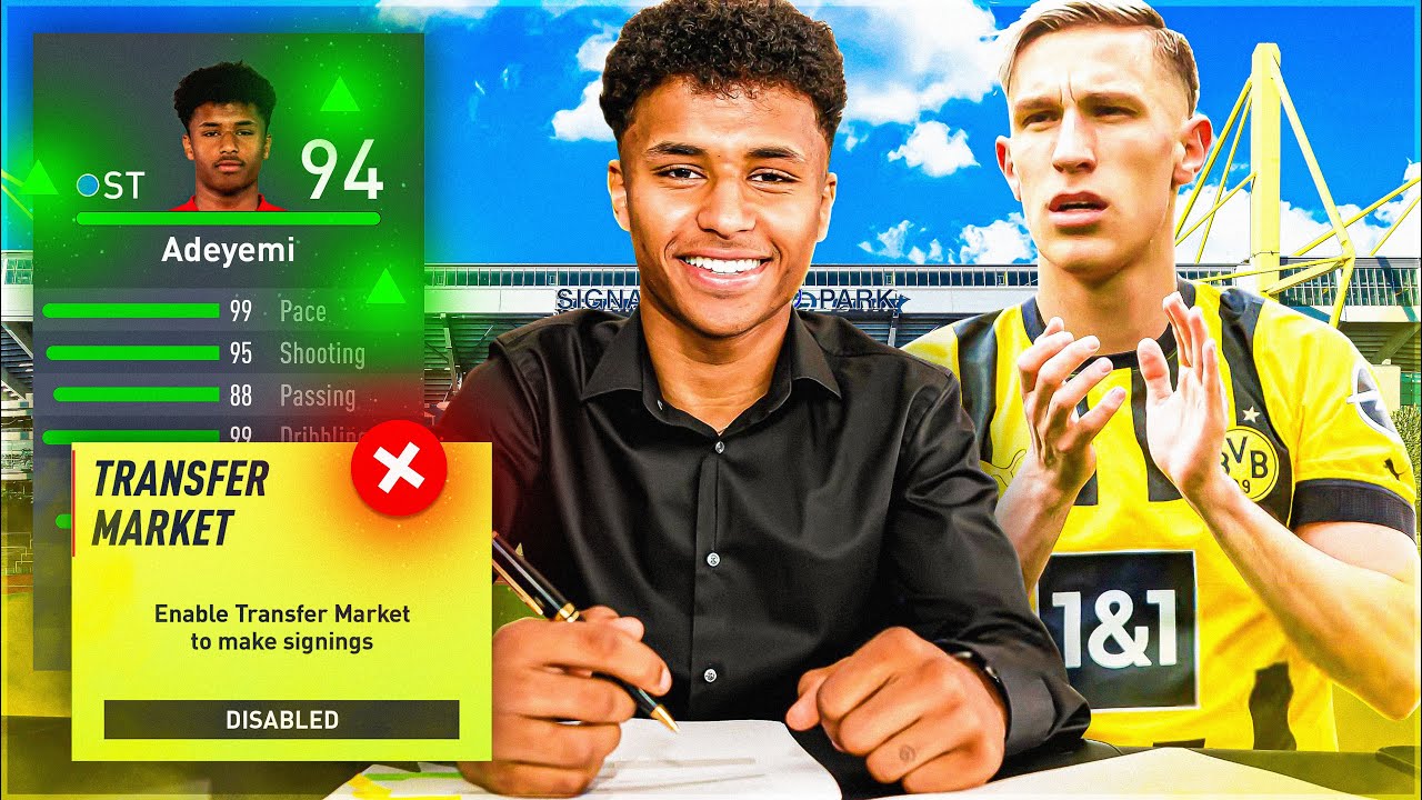 I Rebuild DORTMUND...With NO TRANSFERS!
