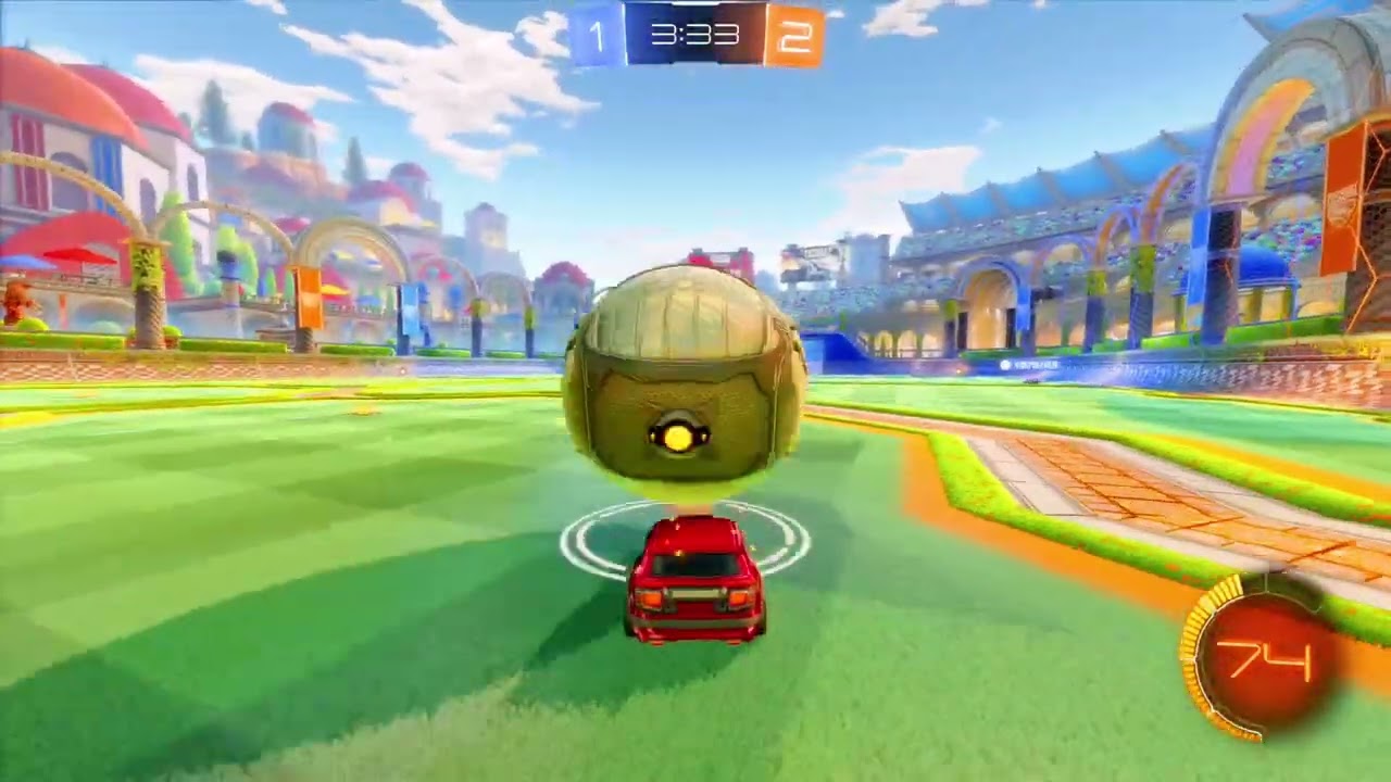 I made them rage quit #rocketleague