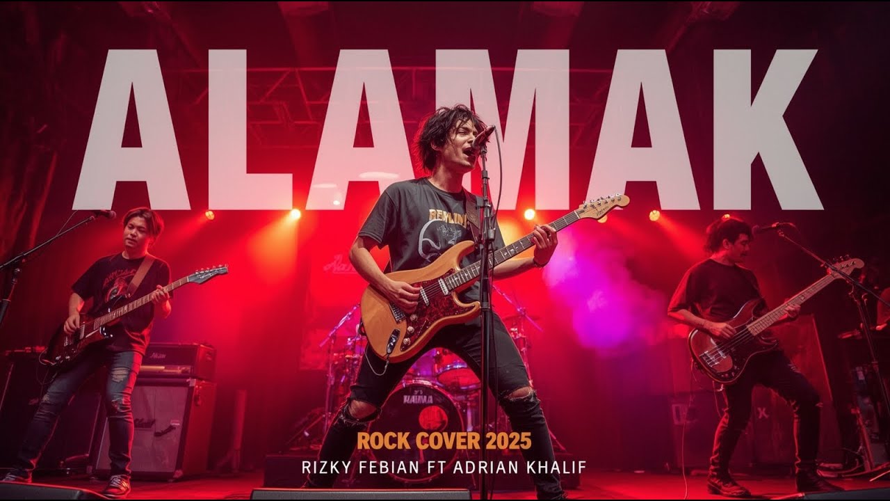 Alamak ( Kalau Ada Sembilan Nyawa) &ndash; Rizky Febian ft. Adrian Khalif | Rock Cover 2025