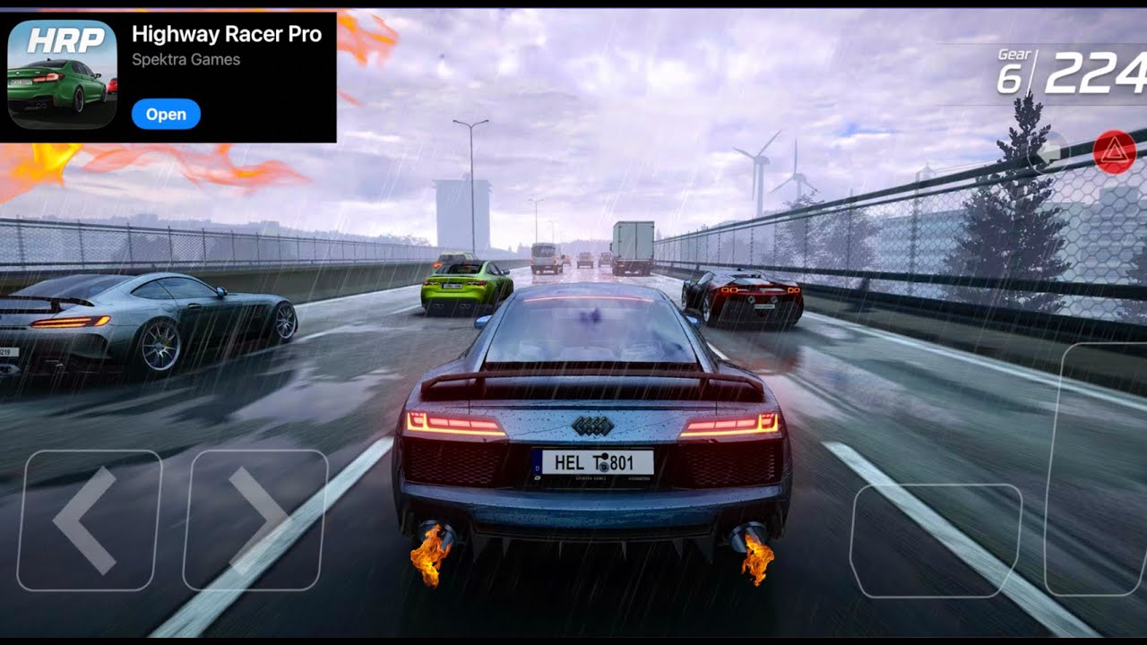 Highway Racer Pro iOS - This Pocket No Hesi STYLED Game Has ONLINE!!