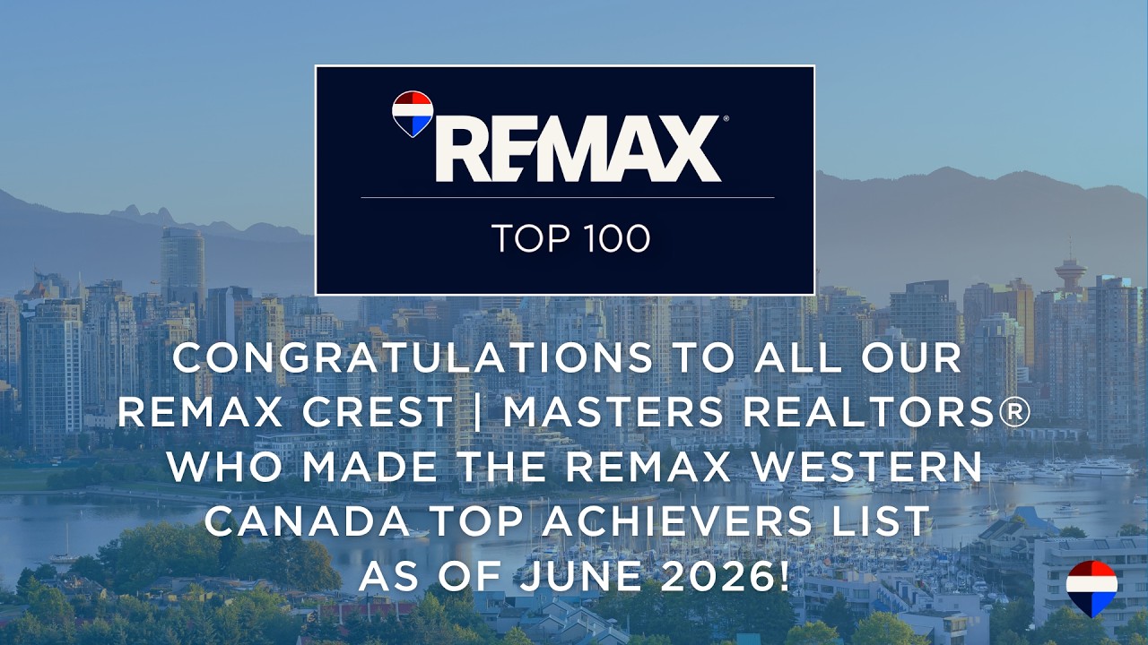 🌟 REMAX Western Canada | Top 100 Achievers as of June 2026 🌟