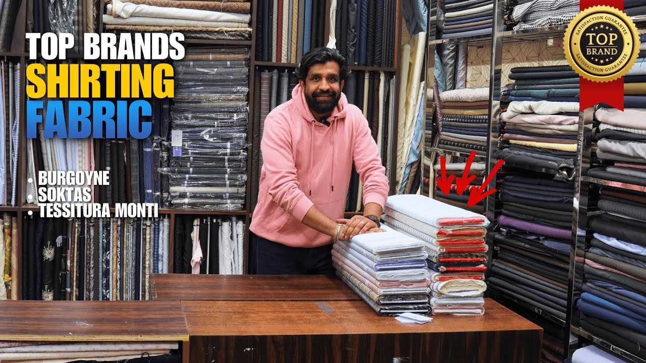 Top Brands Shirting Fabric | Premium Original Men’s Wear Fabrics
