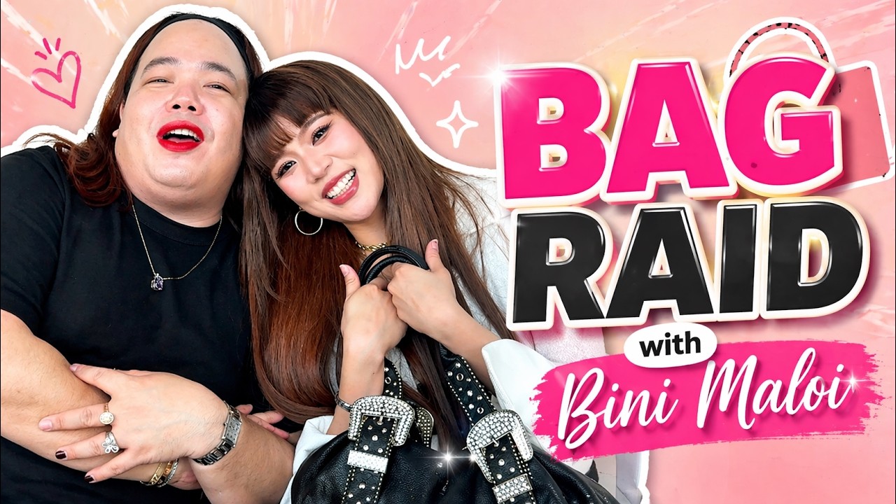 BAG RAID with BINI MALOI ♡ | Darla Sauler