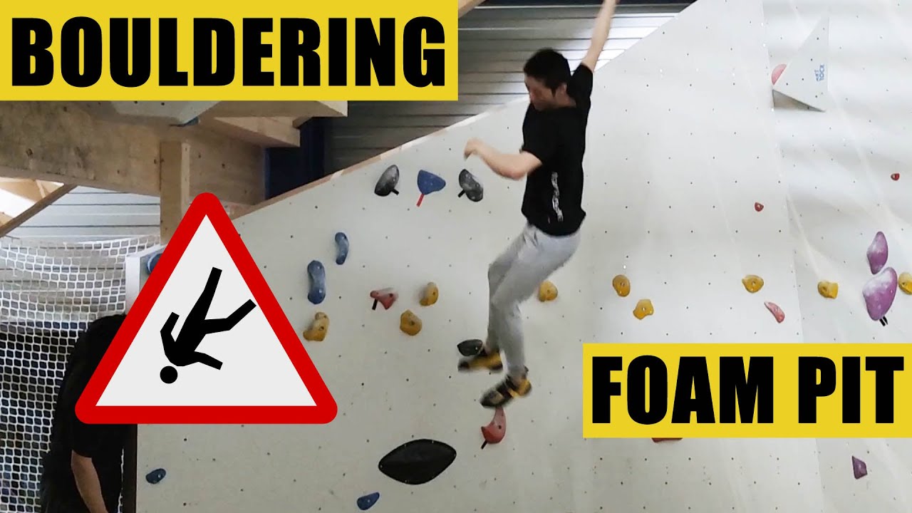 Be Boulder Amsterdam - Fun in the Foam Pit