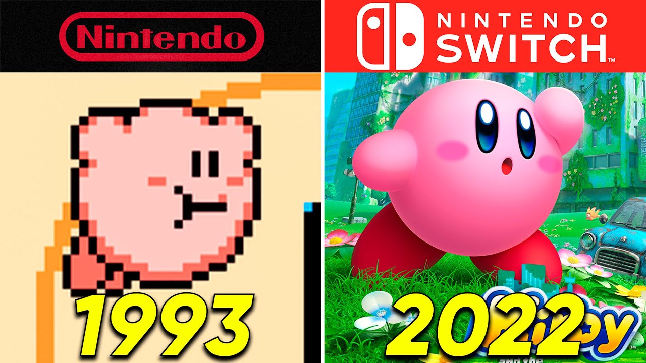KIRBY Nintendo Evolution (1993-2022)