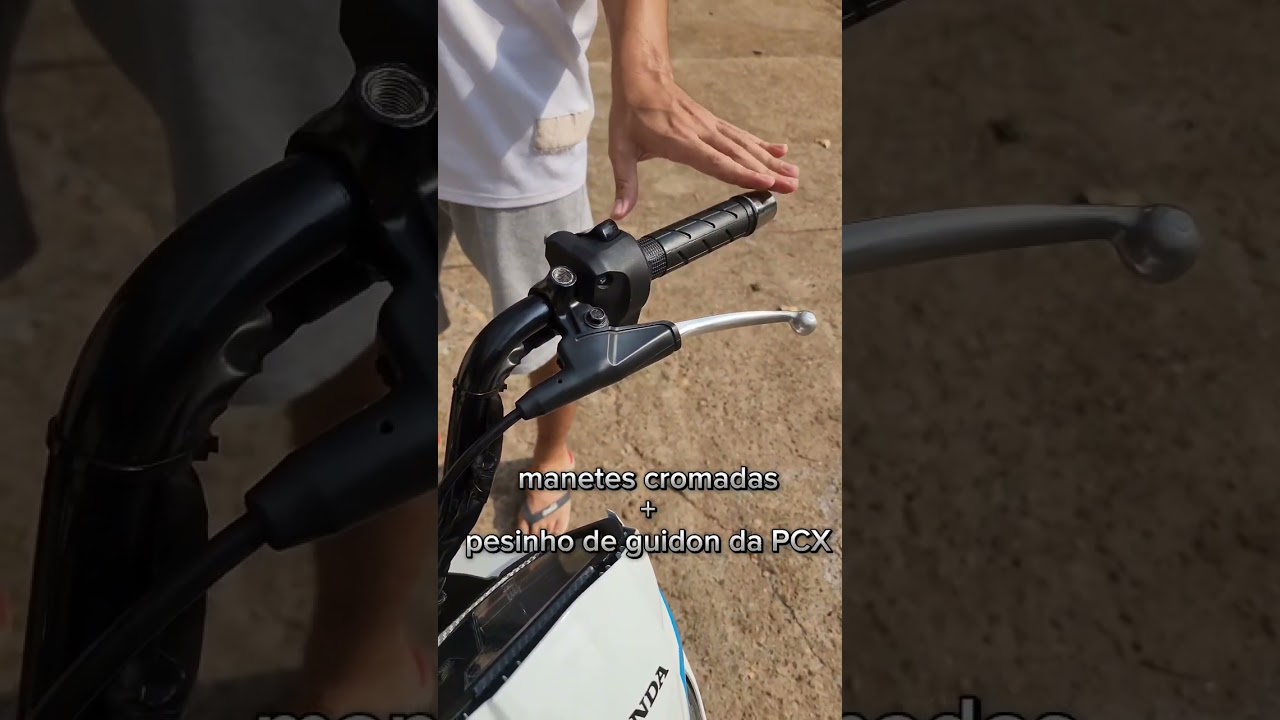 Acess&oacute;rios para deixar sua moto chave 🔑 #pop110i #montadinha #compartilha #marc&atilde;o_110i