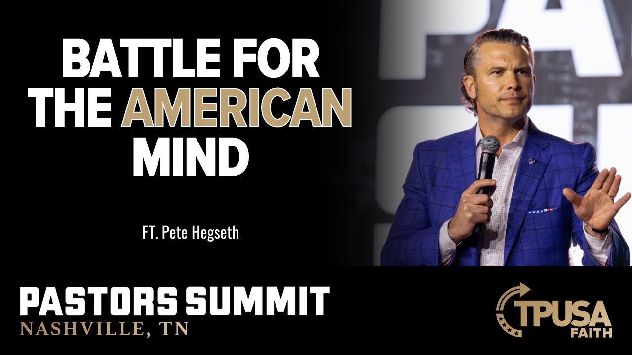 Pete Hegseth at The Pastor's Summit in Nashville, TN 2023 Day 3