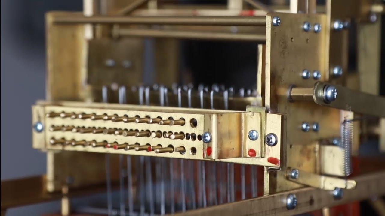 Jacquard System Of Miniature Weaving Loom ।। Minyatür Dokuma Tezgahı