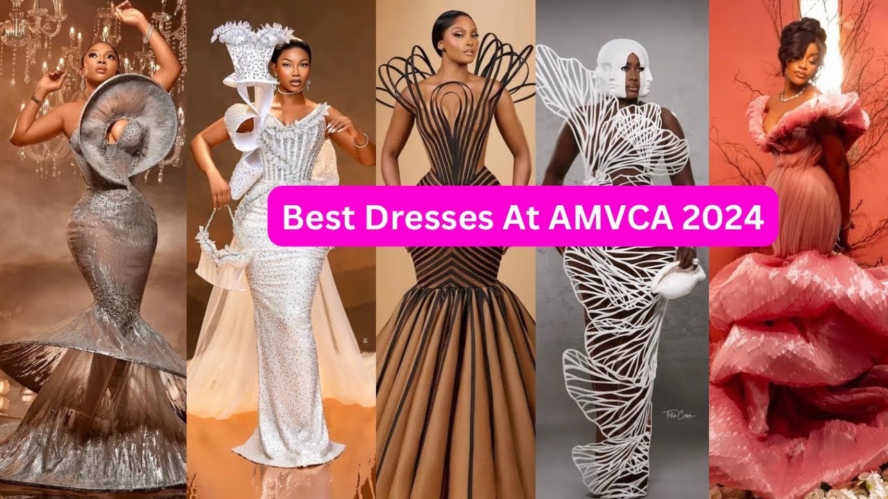 How Nollywood Celebrities Showed Up in Their Best Dresses for AMVCA Awards 2024