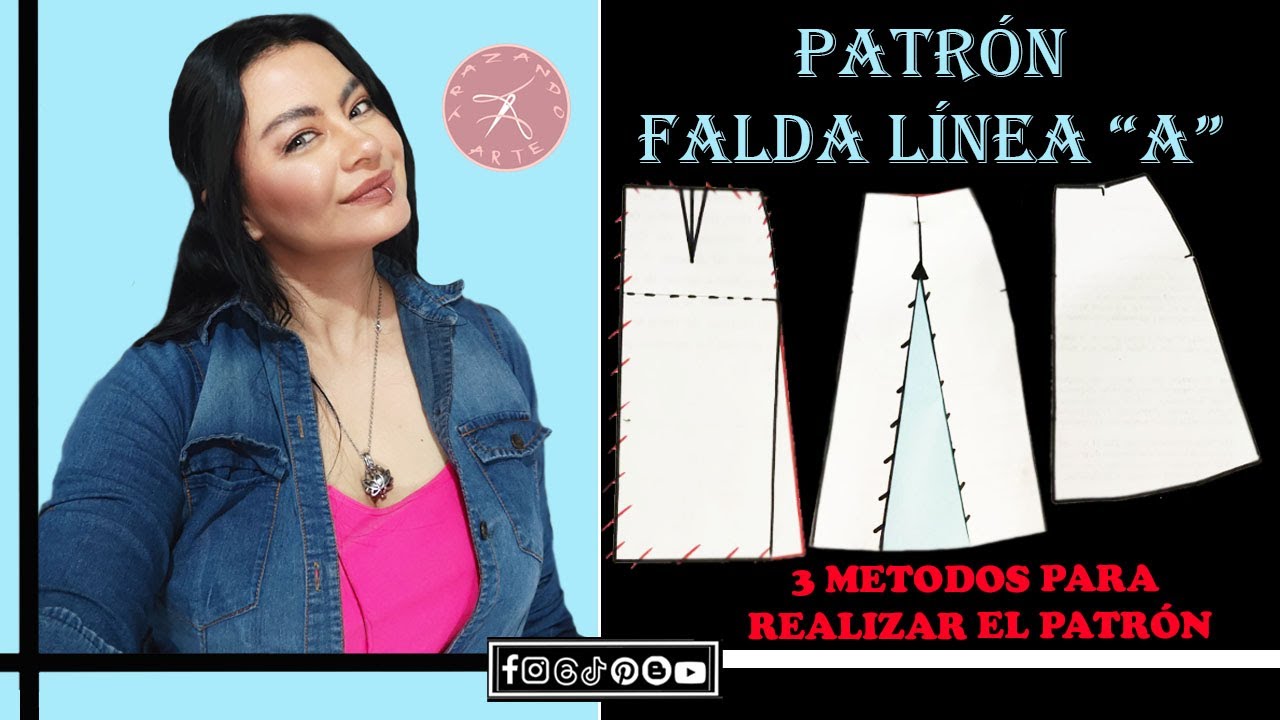Patronaje #2.15 Falda línea 