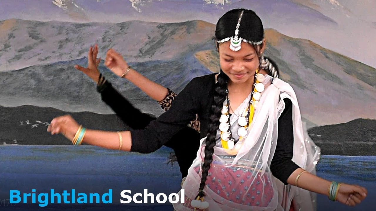 Brightland School Nepalgunj Annual Function, Dance by Senior Girl students