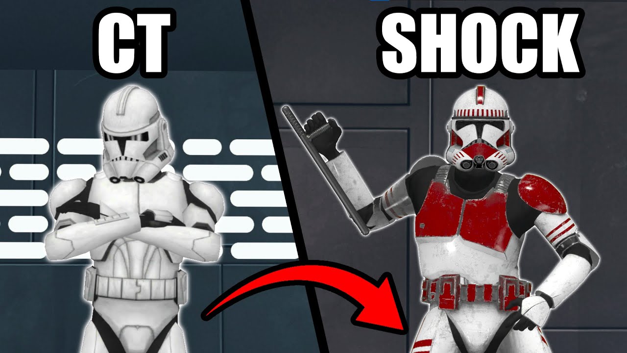 This Clone Trooper Got Bullied So I Gave Him Shock Trooper - Star Wars RP Admin Trolling