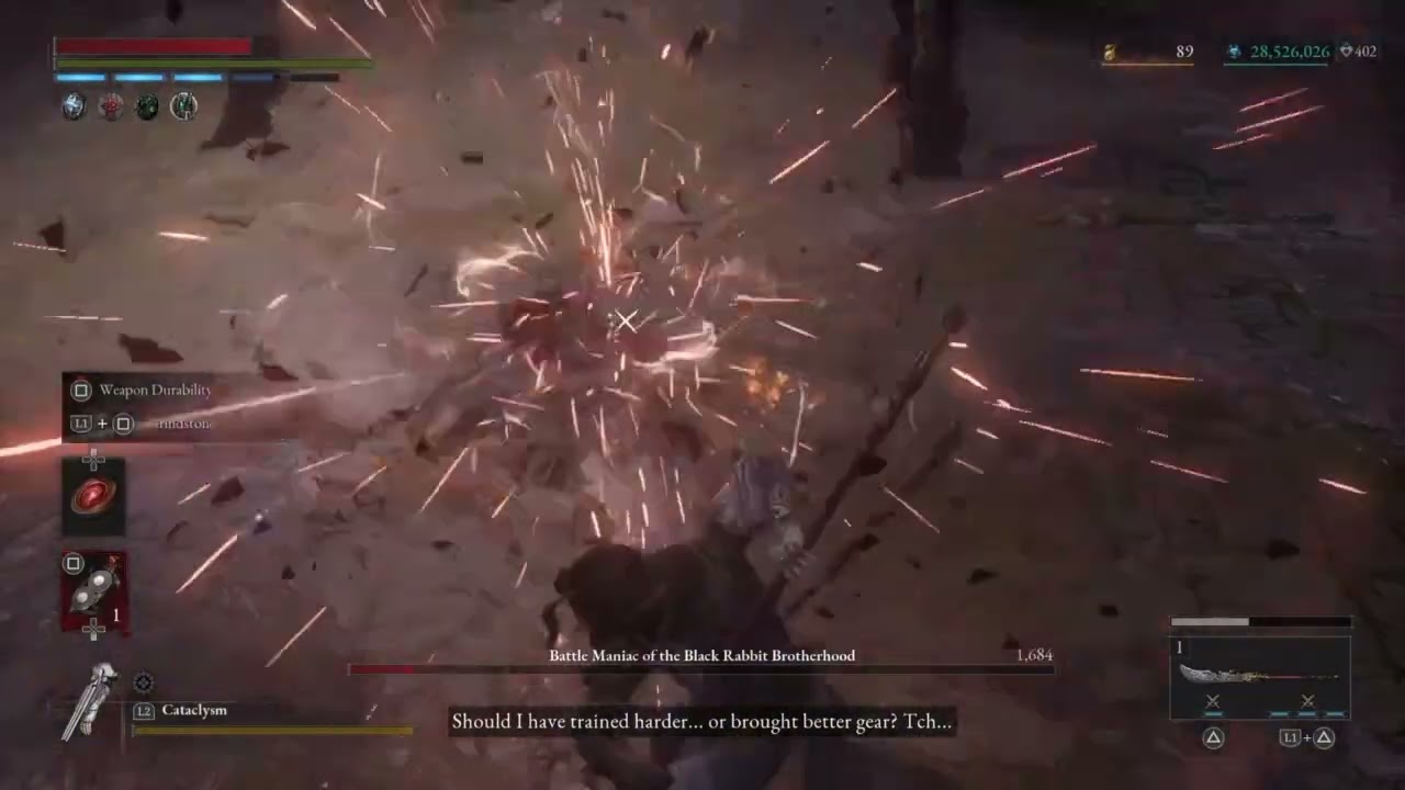 Black Rabbit Brotherhood 2 (Difficulty 5, Glaive & R1 iFrames, Hitless) [base damage + health]