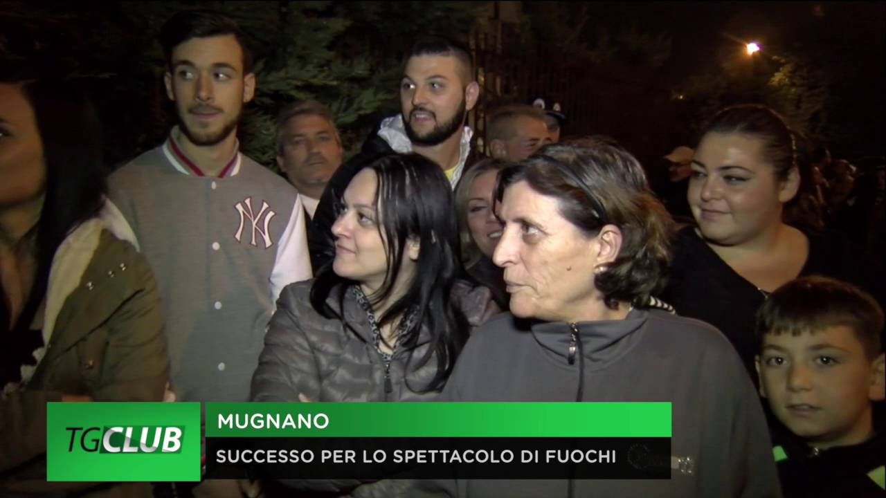 Mugnano, grande successo per lo spettacolo di fuochi pirotecnici