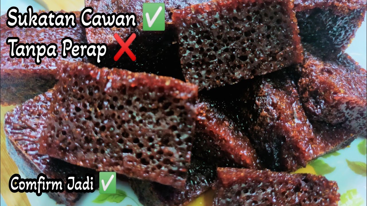 Resepi Kek Gula Hangus Sukatan Cawan Mudah Cepat Siap, Burn Sugar Cake Recipe
