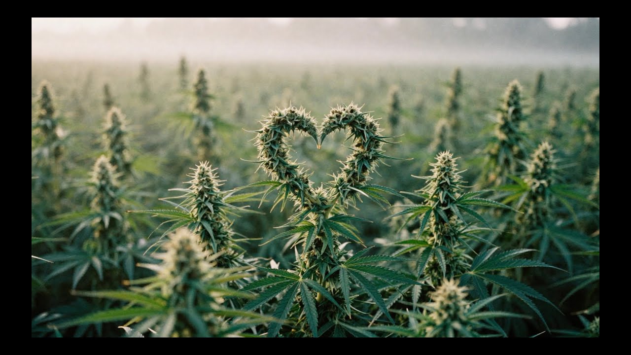 Weed 🌱 Field 🔥❤️ Valentines Day Love ❤️ Bud Heart ❤️ Calm Breeze 420 Background Ambience 🚬🌿💨🌿💨🌿💨🌿💨🌿💨