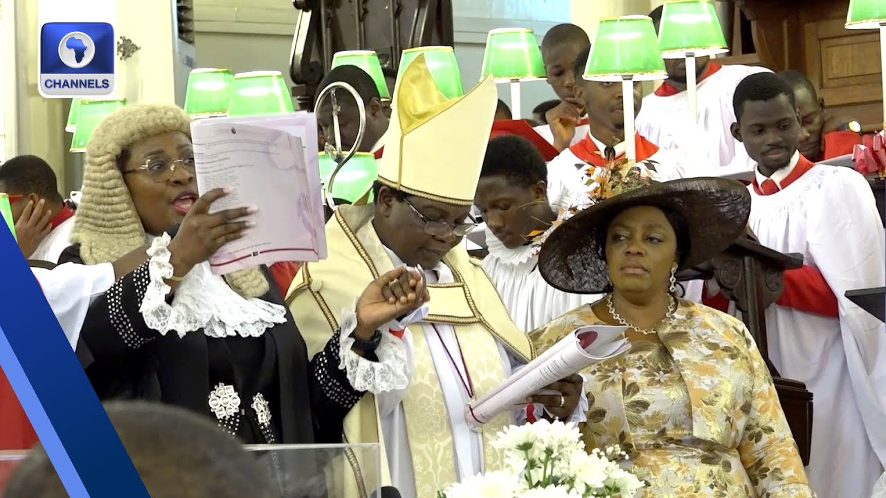 Okupevi Enthroned As Ninth Diocesan Bishop Of Lagos Anglican Communion