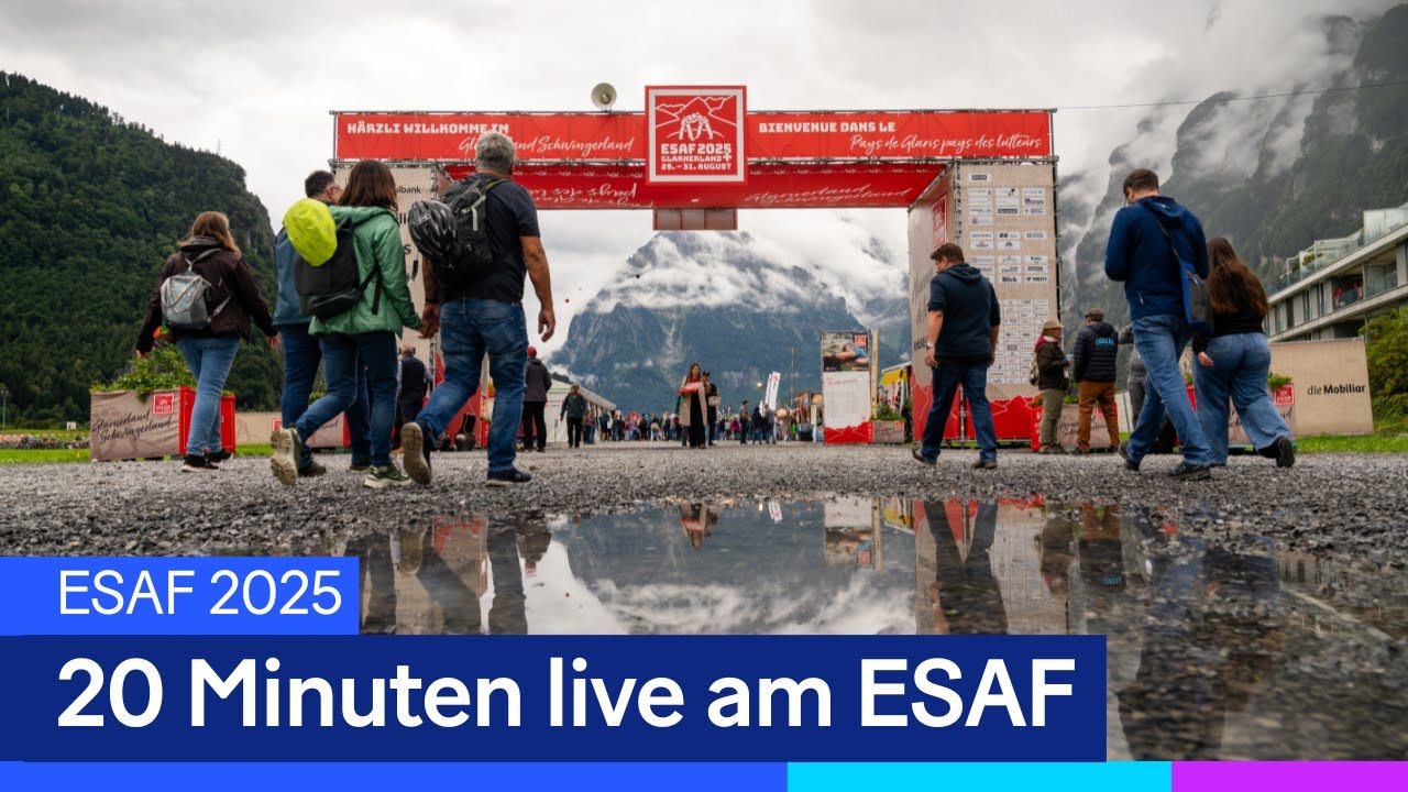 20 Minuten am live am ESAF