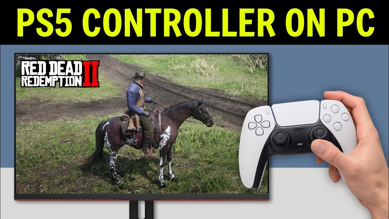 Как использовать контроллер PS5 в Red Dead Redemption 2 на ПК (Epic Games)