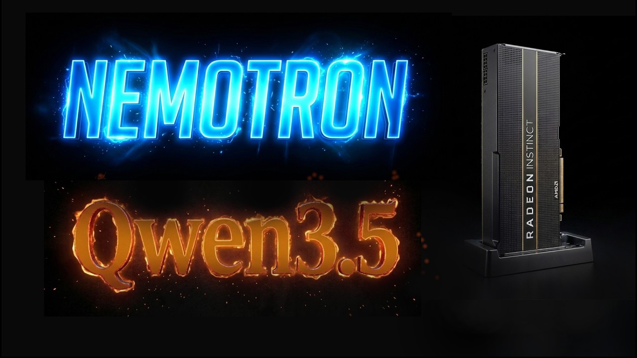 Часть 1. Qwen3.5 35B и Nemotron 30B на Instinct Mi50, RX 7900 xtx и RTX 3090