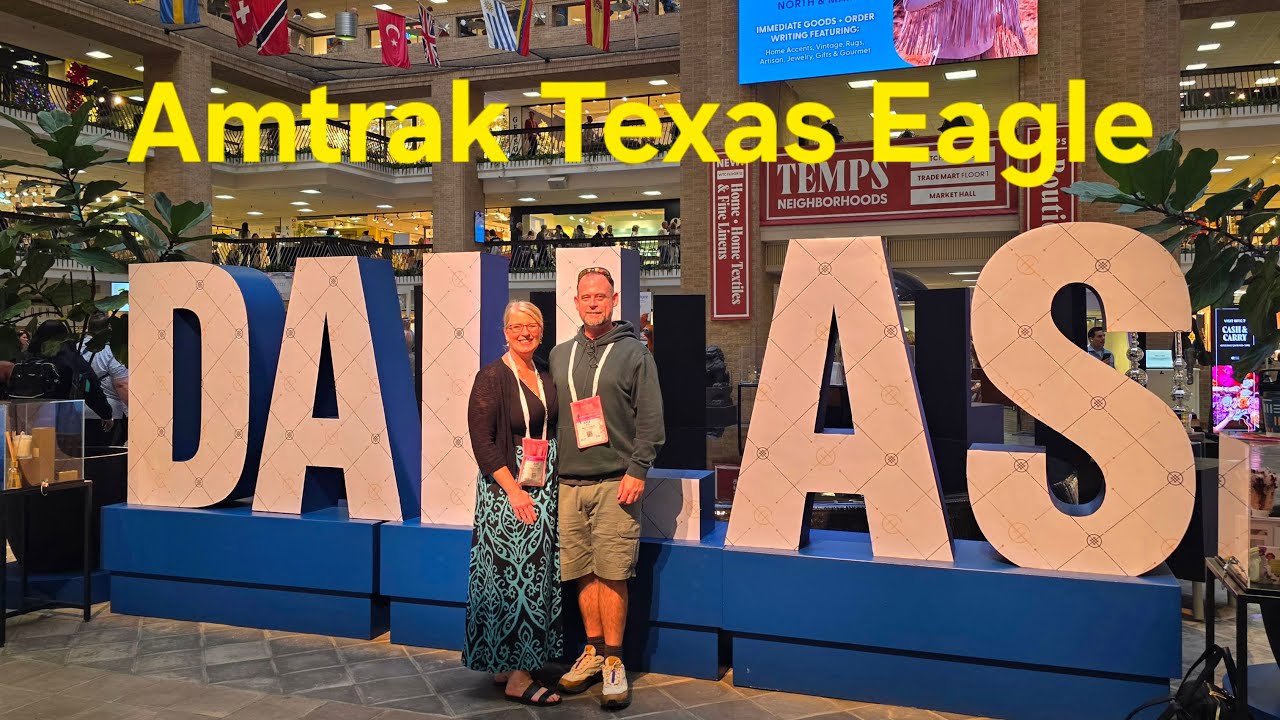 Поезд Amtrak Texas Eagle - Чикаго - Даллас - 01.06.2026
