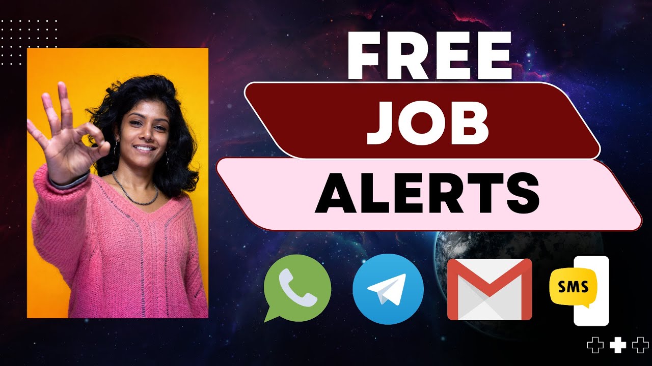Get Free job alert Recruitment Notification for free in India