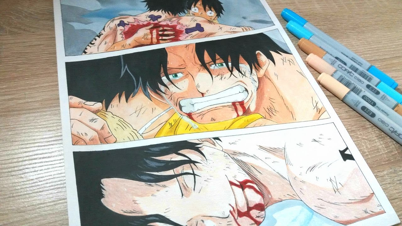 Drawing - ACE'S DEATH AT MARINEFORD